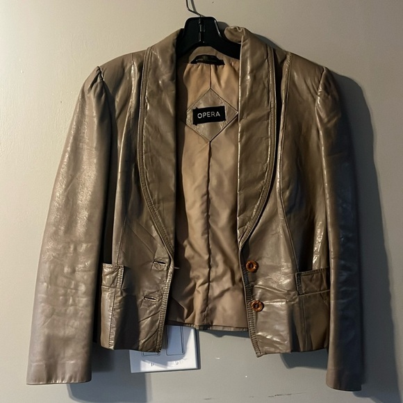 Vintage Jackets & Blazers - Opera Vintage Jacket - Taupe